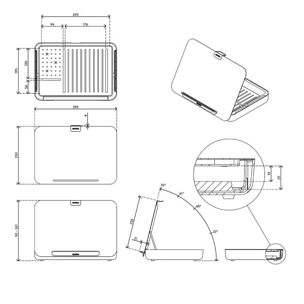 Bento Ergonomic Toolbox 900 - Image 9