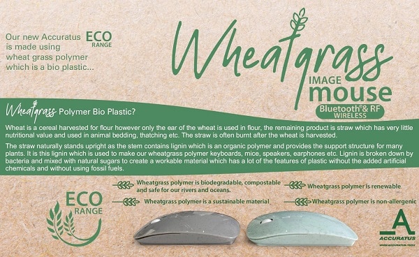 Accuratus Wheatgrass Image Mouse - Image 3