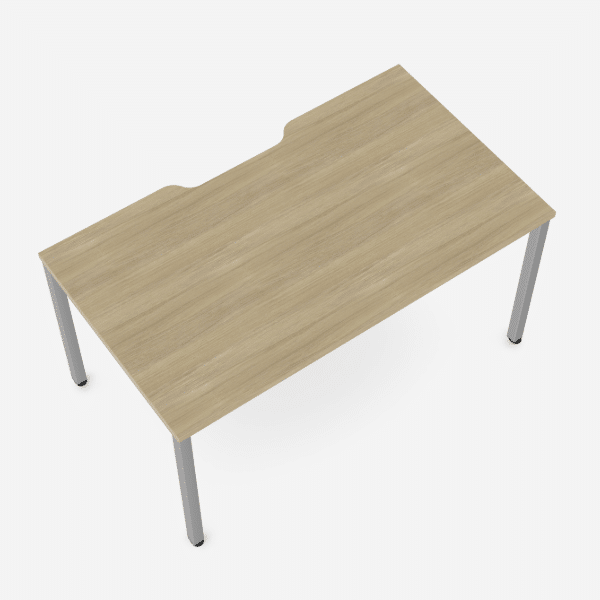 Motus FCS Fixed Heigh Desk - Scallop