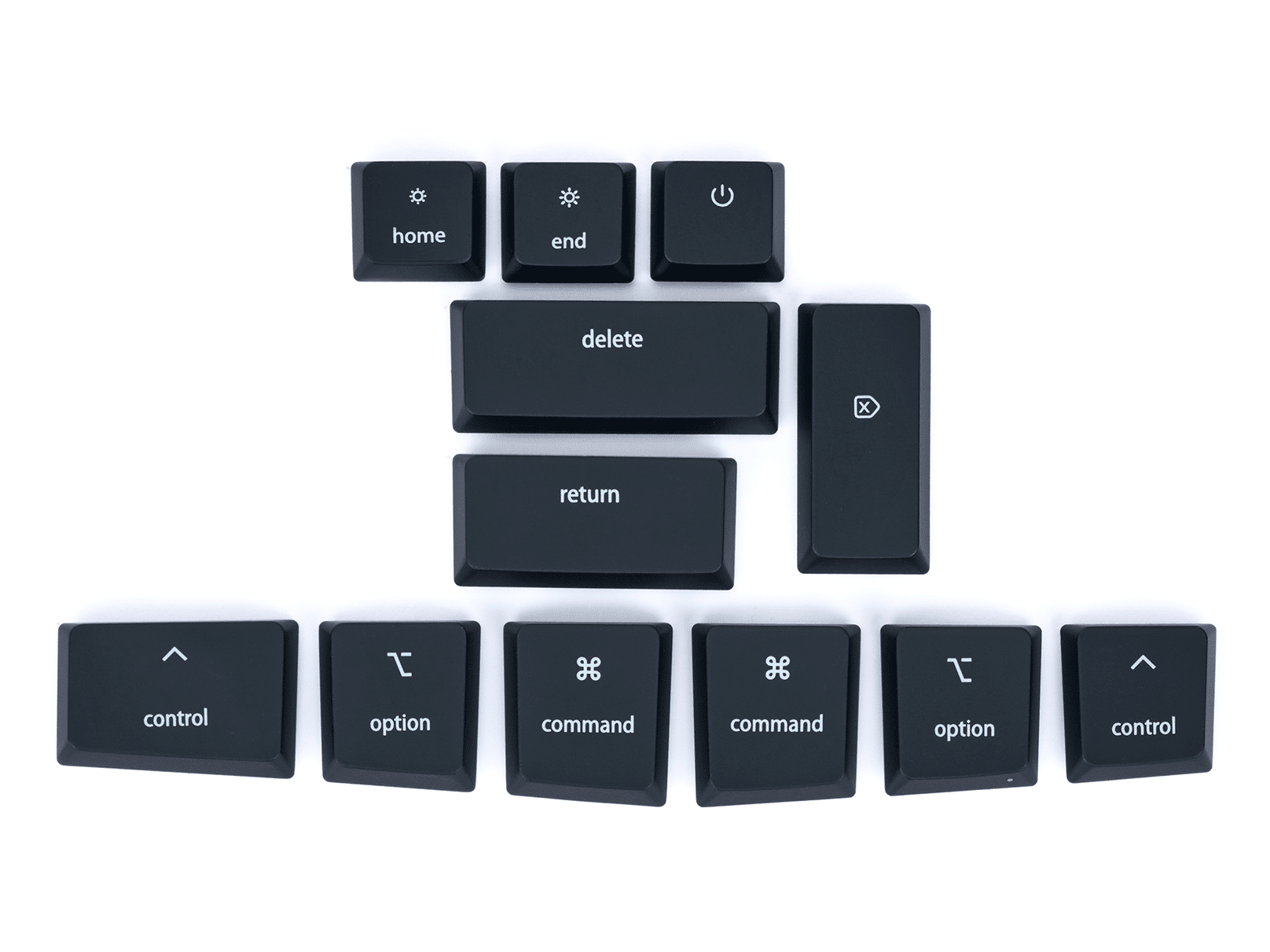 Kinesis mWave Black Mac Keycaps