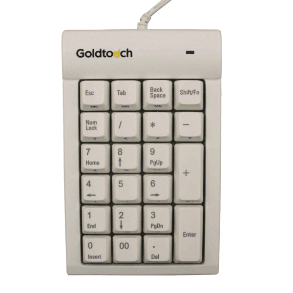 Goldtouch Numeric Keypad - White