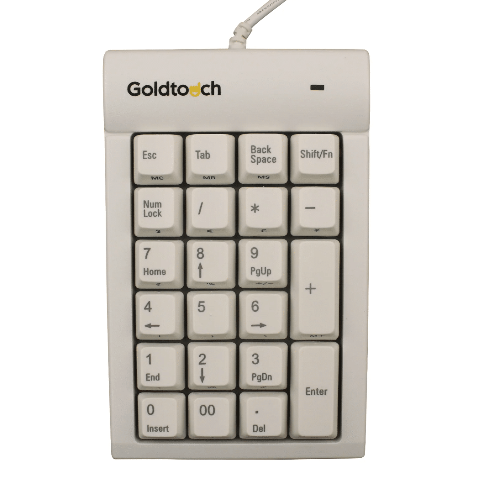 Goldtouch Numeric Keypad - White