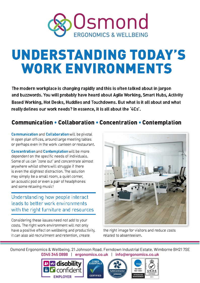 Understanding Today's Work Environments