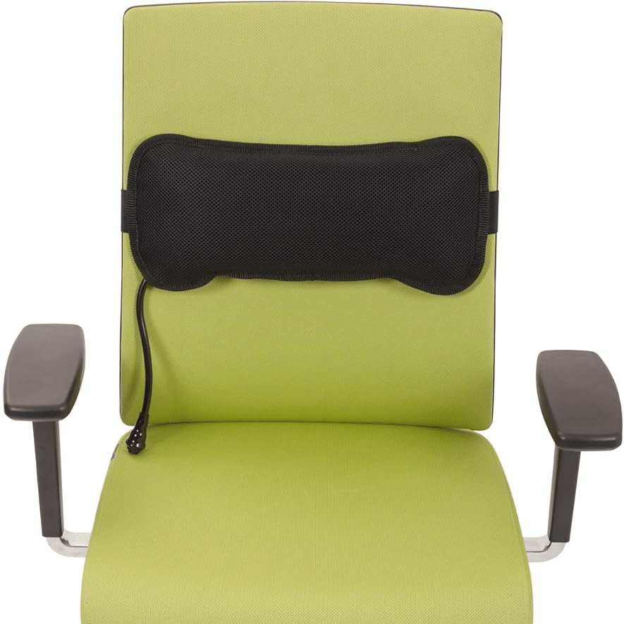 Deflatable Sculptured Lumbar Support