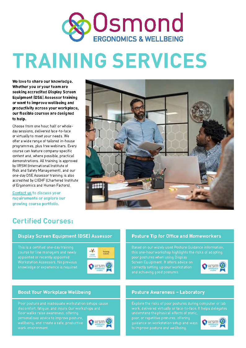 Training Services Brochure